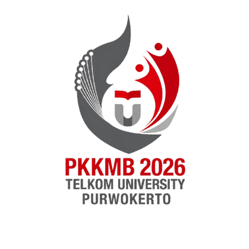 Logo PKKMB Telkom University Purwokerto 2026